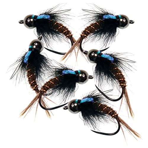 Perfeclan The Fliegenfischen Fliegensortiment Trockenfliegen, Nymphen, Nassfliegen, Streamer Wooly Fliegen, Euronymphen, Scuds, Würmer, 16 Perfeclan The Fliegenfischen Fliegensortiment Trockenfliegen, Nymphen, Nassfliegen, Streamer Wooly Fliegen, Euronymphen, Scuds, Würmer, 16 von Perfeclan