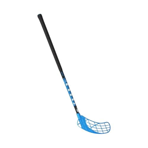 Perfeclan Unihockeyschläger, Feldhockeyschläger, Hochleistungs-Schaftlänge 33,5 Zoll, Hockeyschläger, Dryland-Eishockeyschläger für Übungen, Blaue Linke Hand von Perfeclan