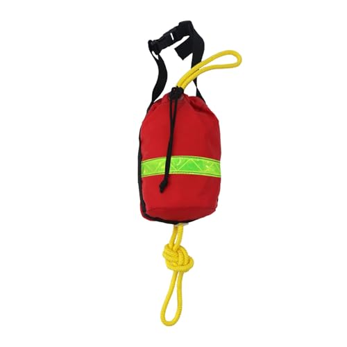 Perfeclan Wurfsack für mit Seil, 21 m tragbarer Rettungssack Rettungswurfleine mit Tasche für Wassersport, Schwimmen,Kanufahren, Bootfahren, Kajak, Rot/Gelb mit Reflektorstreifen Perfeclan Wurfsack für mit Seil, 21 m tragbarer Rettungssack Rettungswurfleine mit Tasche für Wassersport, Schwimmen,Kanufahren, Bootfahren, Kajak, Rot/Gelb mit Reflektorstreifen von Perfeclan