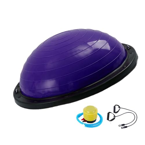 perfeclan Balance Ball, Krafttraining verbessert, liefert einen Gymnastikball, Stabilitätsball für Gleichgewichtstraining, Yoga-Übung, LILA von Perfeclan