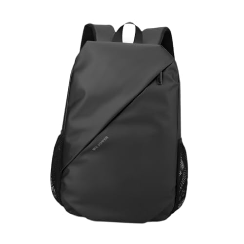 perfeclan Computer-Rucksack, Leichter Tagesrucksack für Shopping, Straße, Reisen, Angeln, Outdoor, Schwarz von Perfeclan