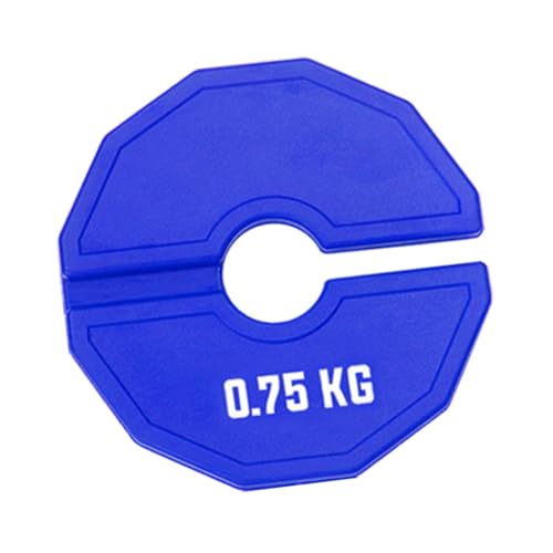 perfeclan Fitnessstudio Micro Plate Fitnessstudio Lieferungen 35 mm/1,38 Zoll Messgerät Kompakt Gewicht Hebeplatte Dumbell Gewichte für Heim- und Fitnessstudio, Blau, 0.75 Kg perfeclan Fitnessstudio Micro Plate Fitnessstudio Lieferungen 35 mm/1,38 Zoll Messgerät Kompakt Gewicht Hebeplatte Dumbell Gewichte für Heim- und Fitnessstudio, Blau, 0.75 Kg von Perfeclan