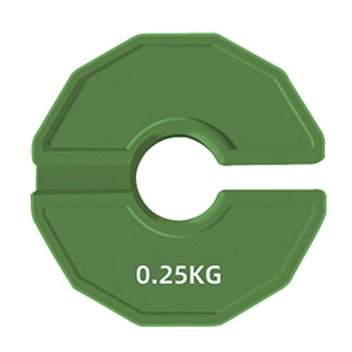 perfeclan Fitnessstudio Micro Plate Fitnessstudio Lieferungen 35 mm/1,38 Zoll Messgerät Kompakt Gewicht Hebeplatte Dumbell Gewichte für Heim- und Fitnessstudio, GrÜn, 0.25 Kg perfeclan Fitnessstudio Micro Plate Fitnessstudio Lieferungen 35 mm/1,38 Zoll Messgerät Kompakt Gewicht Hebeplatte Dumbell Gewichte für Heim- und Fitnessstudio, GrÜn, 0.25 Kg von Perfeclan