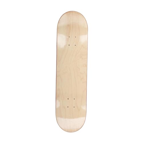 perfeclan Holz-Skateboard-Deck, Kinder-DIY-Skateboard aus Holz für Kunstmalerei, 78,74 cm x 20,32 cm, Kunstmalbrett für Anfänger, Kanadischer Ahorn von Perfeclan