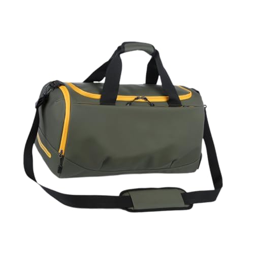 perfeclan Reisetasche, Weekender-Tasche, Mehrzweck-Handtasche, tragbarer Turnbeutel, Übernachtungstasche für Sport, Reisen, Gelb von Perfeclan