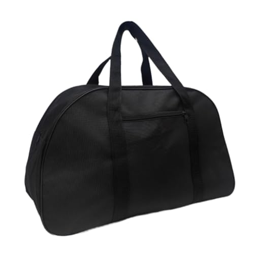 perfeclan Sporttasche, Handtasche, Reisetasche, Aufbewahrungstasche für Damen, vielseitig einsetzbar für Kleidung, Einkaufstasche, Schwarz von Perfeclan