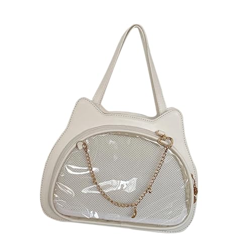 perfeclan Umhängetasche, Verstellbarer, Abnehmbarer Schultergurt, kleine Ita-Tasche für Damen, Weiß von Perfeclan