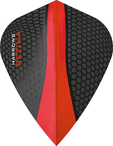 Harrows Retina Dart-Flights, Rot, 10 Sets Harrows Retina Dart-Flights, Rot, 10 Sets von PerfectDarts