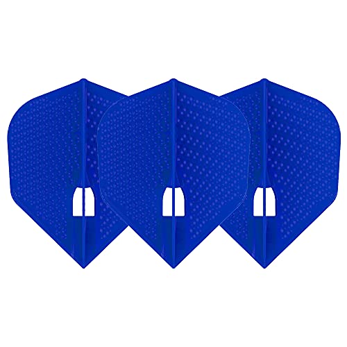 PerfectDarts 1 Set L Style Champagne Dart Flights Shape DIMPLE BLAU von LSTYLE