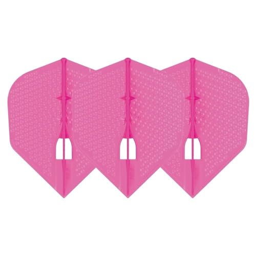 PerfectDarts 1 Set L Style Champagne Dart Flights Shape DIMPLE Pearl PINK PerfectDarts 1 Set L Style Champagne Dart Flights Shape DIMPLE Pearl PINK von LSTYLE
