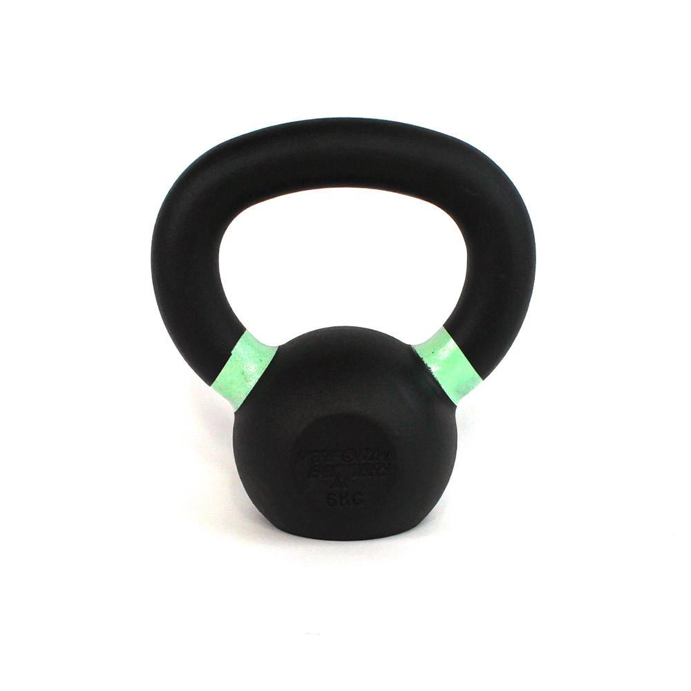 PB Black Kettlebell - 6kg von Perform Better