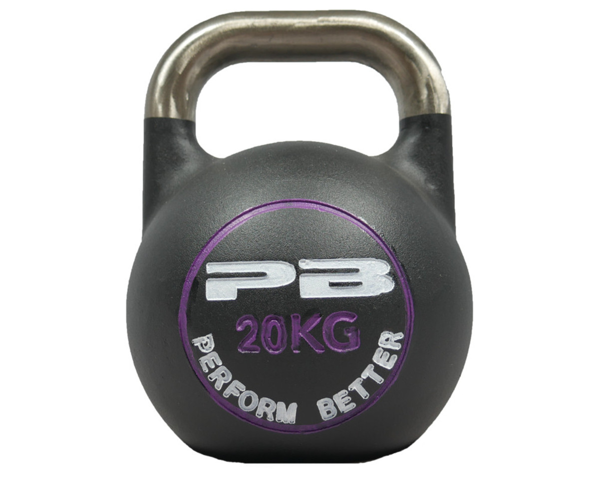 PB Competition Kettlebells - Schwarz/Lila 20 kg von Perform Better