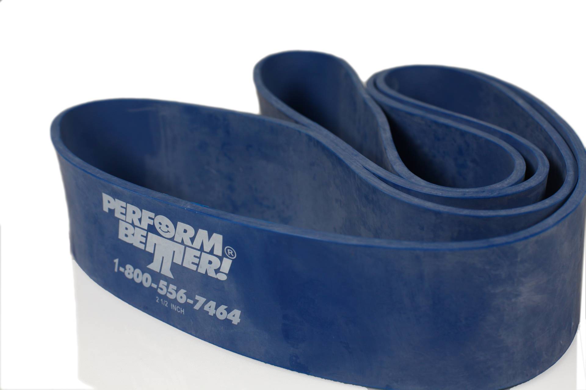 Superbands - 5 cm breit, 38 kg, blau (5mm dick) von Perform Better