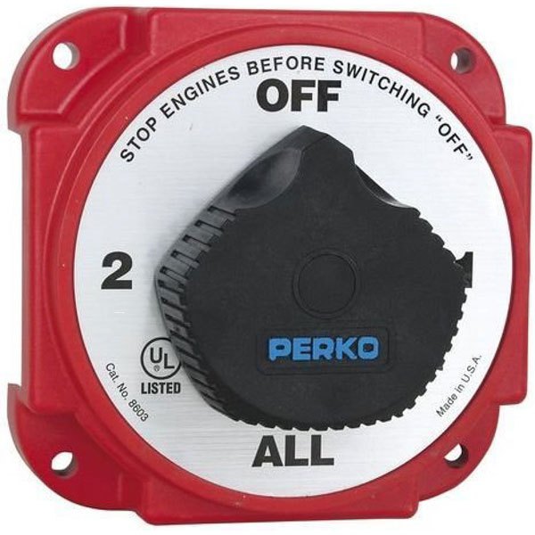 Perko Battery Switch Pk 380a Rot Perko Battery Switch Pk 380a Rot von Perko