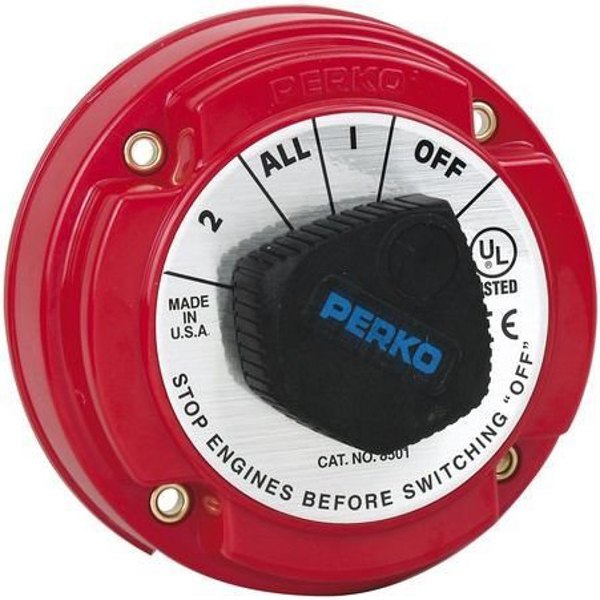Perko Battery Switch Pk Rot von Perko
