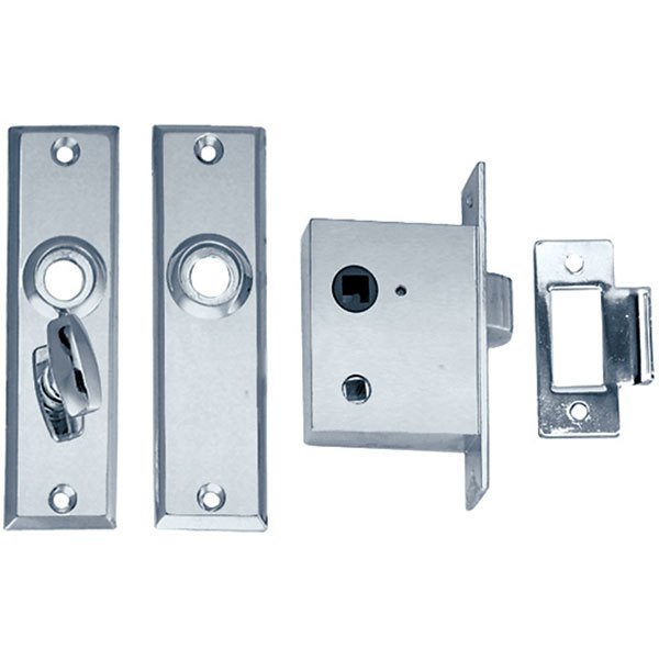 Perko Door Latch Set Silber von Perko