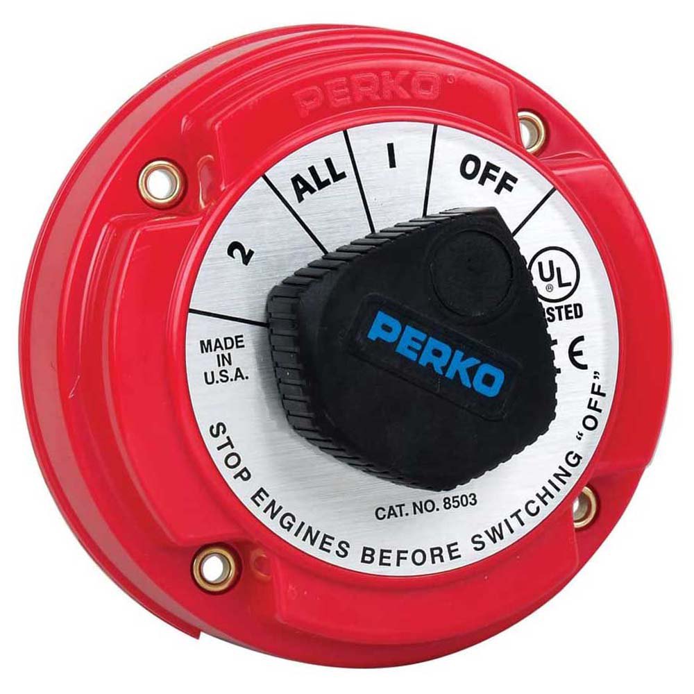 Perko No Locking Battery Switch Rot 5 1/4´´ Perko No Locking Battery Switch Rot 5 1/4´´ von Perko