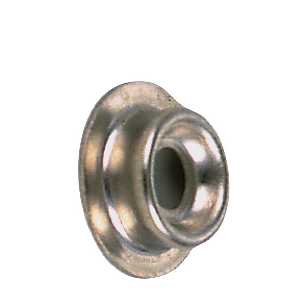 Perko Pressure Button Cover 100 Units Silber von Perko