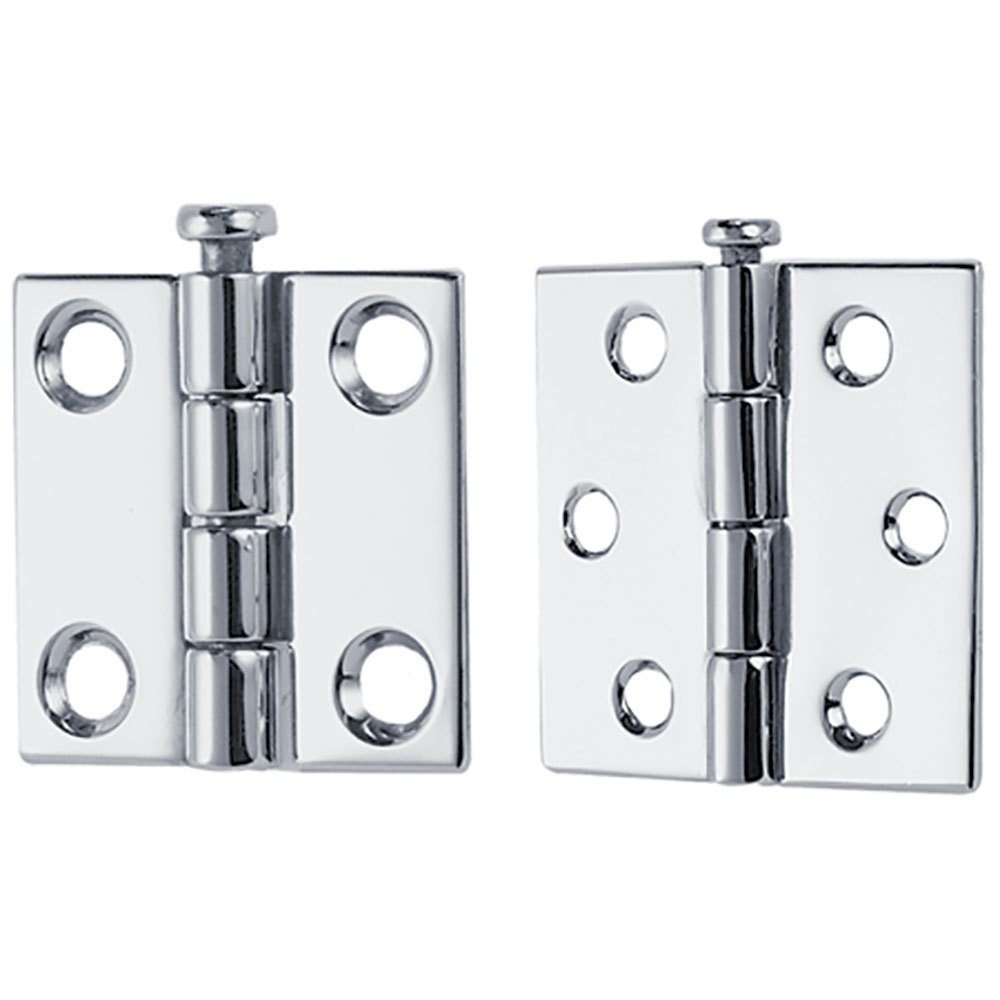 Perko Removable Pin Butt Hinges Silber 2 1/2 x 2 1/2´´ von Perko