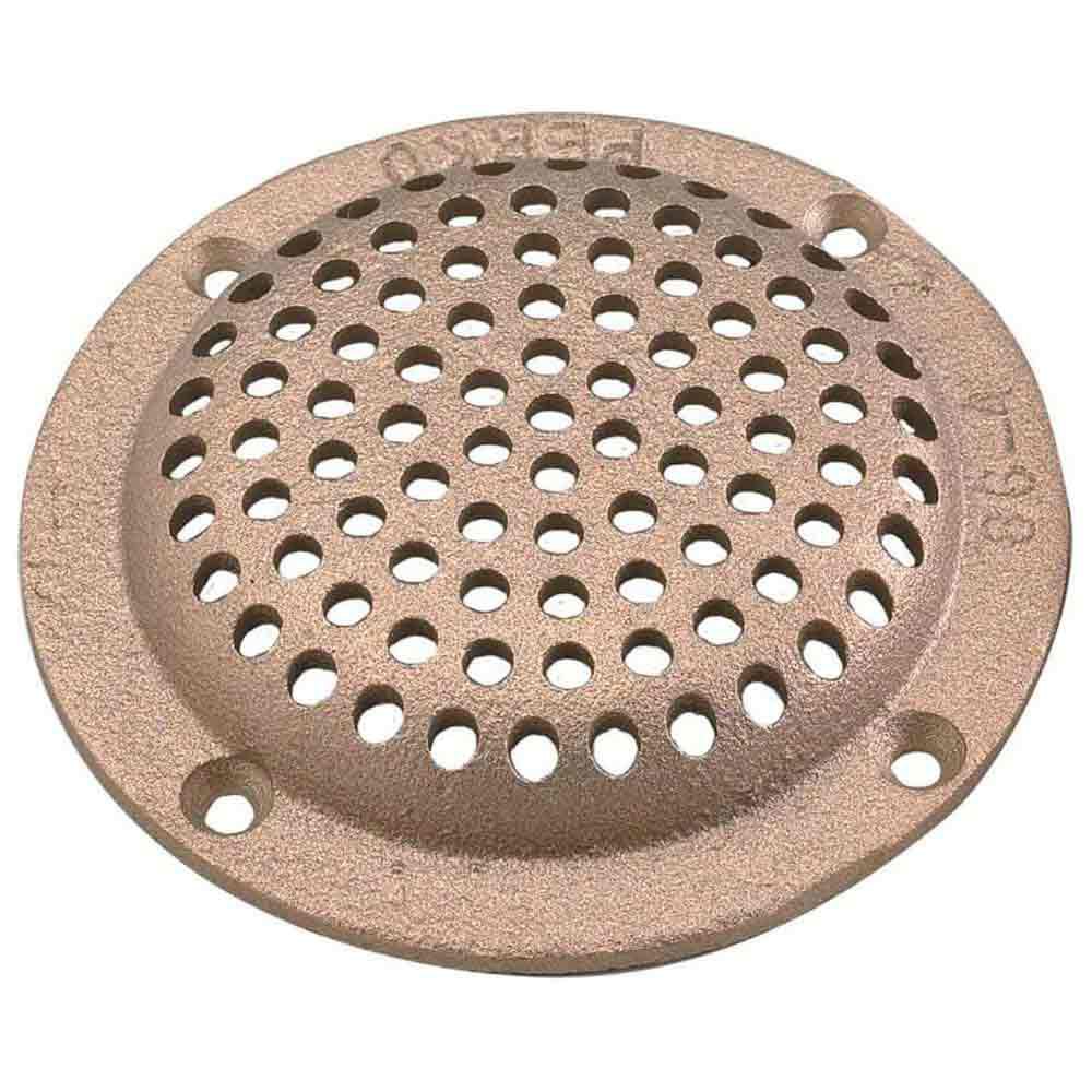 Perko Round Bronze Strainer Golden 3 1/2´´ von Perko