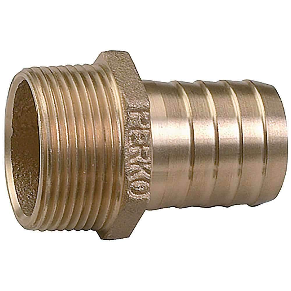 Perko Straight Hose Adapter Golden 1 1/4´´ von Perko