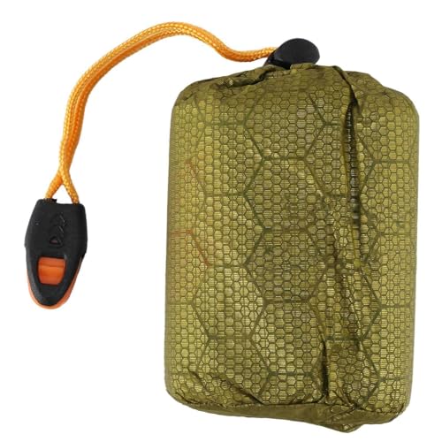 Persistence Notfall Schlaf Sack Biwaksack mit Pfeife Draussen Schlaf Sack Thermodecke für Camping Backen Verpackung von Persistence