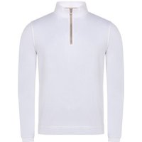 Peter Millar ALBATROSS PIQUE QUARTER-ZIP Stretch Midlayer weiß Peter Millar ALBATROSS PIQUE QUARTER-ZIP Stretch Midlayer weiß von Peter Millar