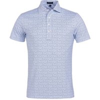 Peter Millar RHYTHM PERFORMANCE JERSEY KELLY HARD Halbarm Polo weiß von Peter Millar