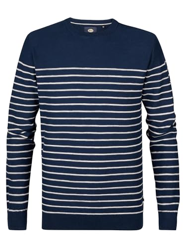 Petrol Industries - Gestreifter Pullover Palm Blau XXL Petrol Industries - Gestreifter Pullover Palm Blau XXL von Petrol Industries
