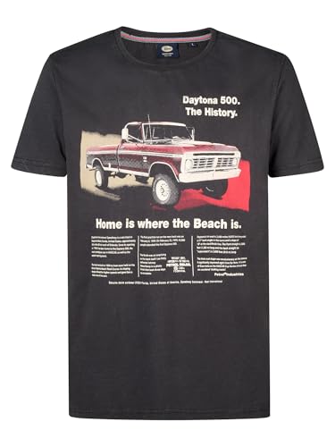 Petrol Industries - T-Shirt mit Aufdruck Lido Grau XXL Petrol Industries - T-Shirt mit Aufdruck Lido Grau XXL von Petrol Industries