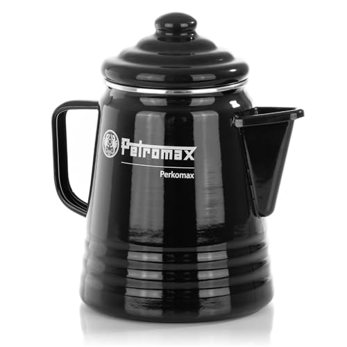 Petromax Perkolator aus Emaille - Kaffeekanne für verschiedene Herdarten und offenes Feuer - aromatischer Kaffee und Tee mittels Perkolator-Prinzip - Schwarz - 1,5 Liter Petromax Perkolator aus Emaille - Kaffeekanne für verschiedene Herdarten und offenes Feuer - aromatischer Kaffee und Tee mittels Perkolator-Prinzip - Schwarz - 1,5 Liter von Petromax