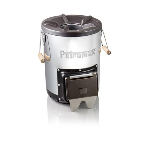 Petromax Raketenofen rf33 - kompakter Holzofen für Camping und Outdoor - mit Kochfläche aus Gusseisen für optimale Wärmeverteilung - 32,5 x 27,5 x 47,5 cm - 6 kg Petromax Raketenofen rf33 - kompakter Holzofen für Camping und Outdoor - mit Kochfläche aus Gusseisen für optimale Wärmeverteilung - 32,5 x 27,5 x 47,5 cm - 6 kg von Petromax