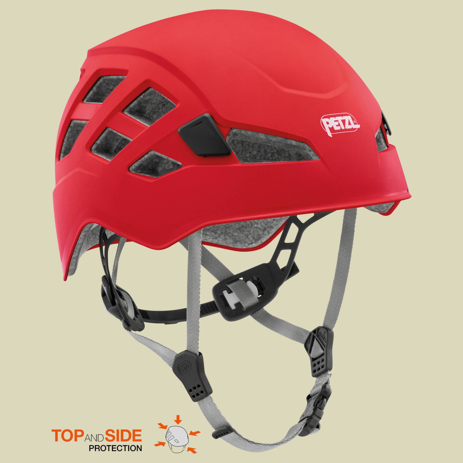 Boreo Helm Größe M/L Farbe rot Boreo Helm Größe M/L Farbe rot von Petzl