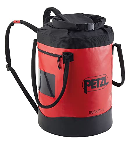 Petzl, Bucket 45, Selbstversorgende Haltertasche, Rot, 45 Liters, Unisex-Adult Petzl, Bucket 45, Selbstversorgende Haltertasche, Rot, 45 Liters, Unisex-Adult von PETZL