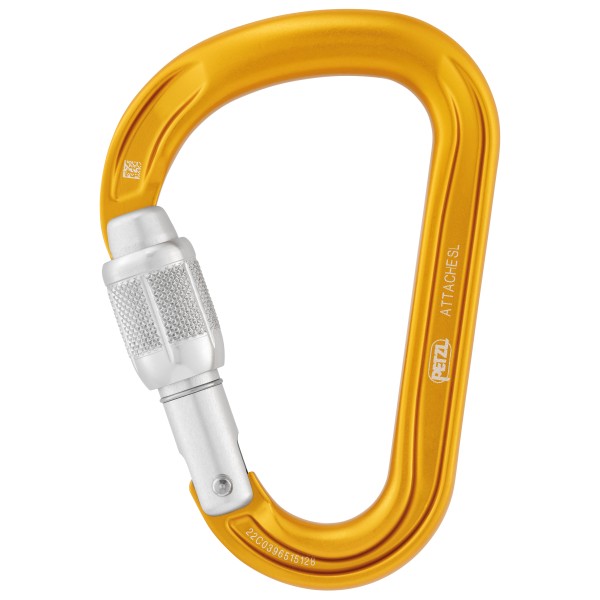 Petzl - Attache - HMS-Karabiner Gr One Size gelb Petzl - Attache - HMS-Karabiner Gr One Size gelb von Petzl