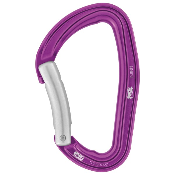 Petzl - Djinn Bent Gate - Schnappkarabiner lila Petzl - Djinn Bent Gate - Schnappkarabiner lila von Petzl