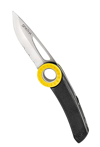 Petzl Spatha Messer Schwarz Petzl Spatha Messer Schwarz von PETZL