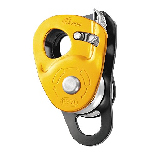 PETZL P54 JAG Traxion PRG Capture Pulley, Yellow,Uni von PETZL