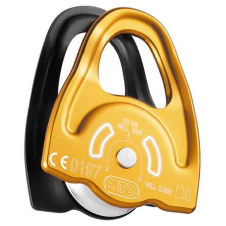 Petzl - Mini - Seilrolle Gr One Size orange/schwarz Petzl - Mini - Seilrolle Gr One Size orange/schwarz von Petzl
