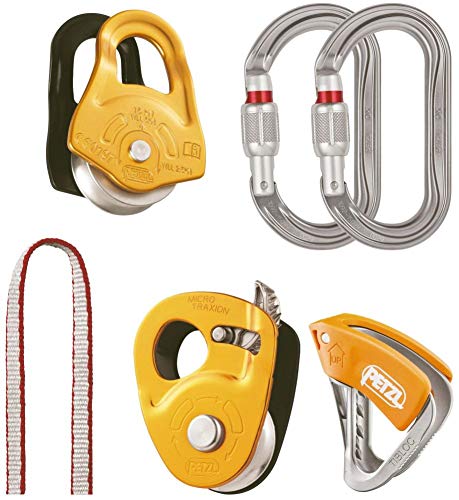 PETZL Unisex – Erwachsene Aid Kit Gletscherspalte Zubehör Für Klettern, Mehrfarbig, Uni von PETZL