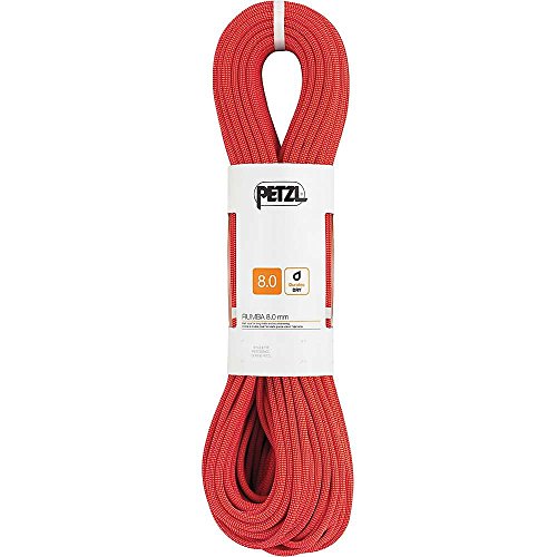 PETZL Unisex Verticality Halbseil, rot, 60m EU von PETZL