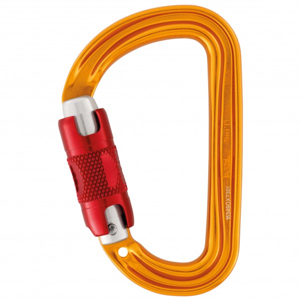 Petzl - SMD Twist-Lock - Verschlusskarabiner Gr With locking system - RL orange von Petzl