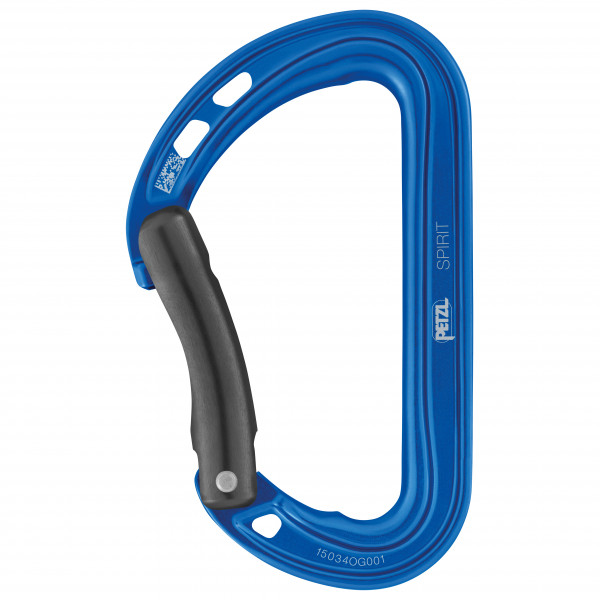 Petzl - Spirit Bent Gate - Schnappkarabiner blau Petzl - Spirit Bent Gate - Schnappkarabiner blau von Petzl