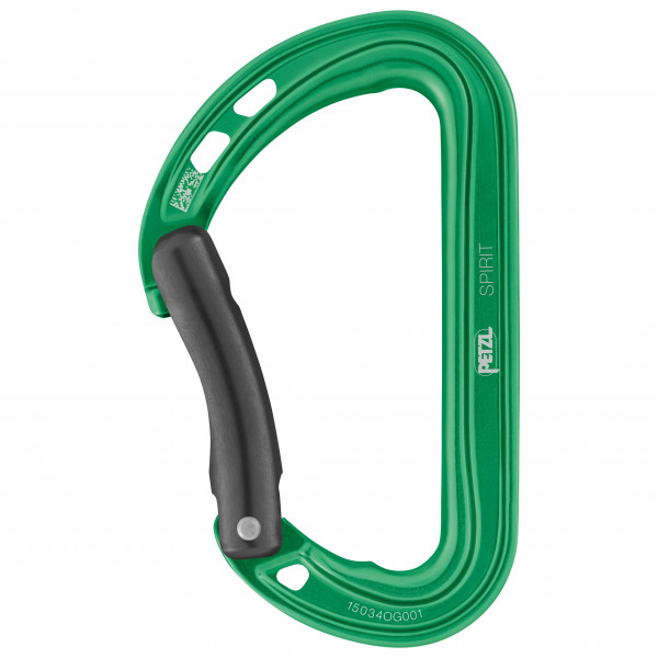 Petzl - Spirit Bent Gate - Schnappkarabiner grün Petzl - Spirit Bent Gate - Schnappkarabiner grün von Petzl