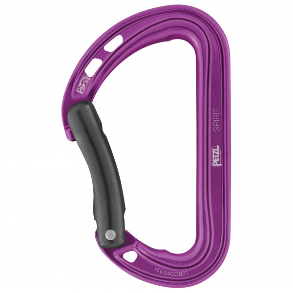 Petzl - Spirit Bent Gate - Schnappkarabiner lila Petzl - Spirit Bent Gate - Schnappkarabiner lila von Petzl