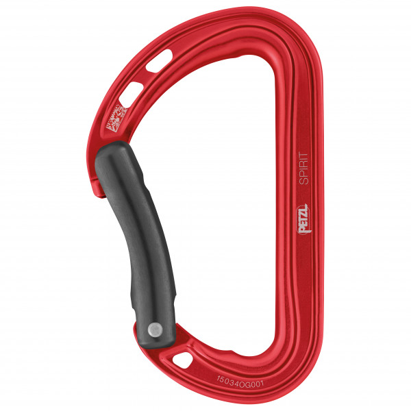 Petzl - Spirit Bent Gate - Schnappkarabiner rot Petzl - Spirit Bent Gate - Schnappkarabiner rot von Petzl