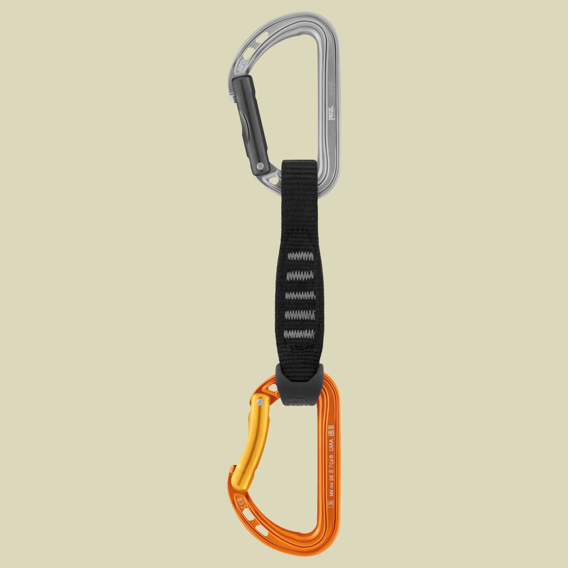 Spirit Express Länge 11 cm Farbe schwarz Spirit Express Länge 11 cm Farbe schwarz von Petzl