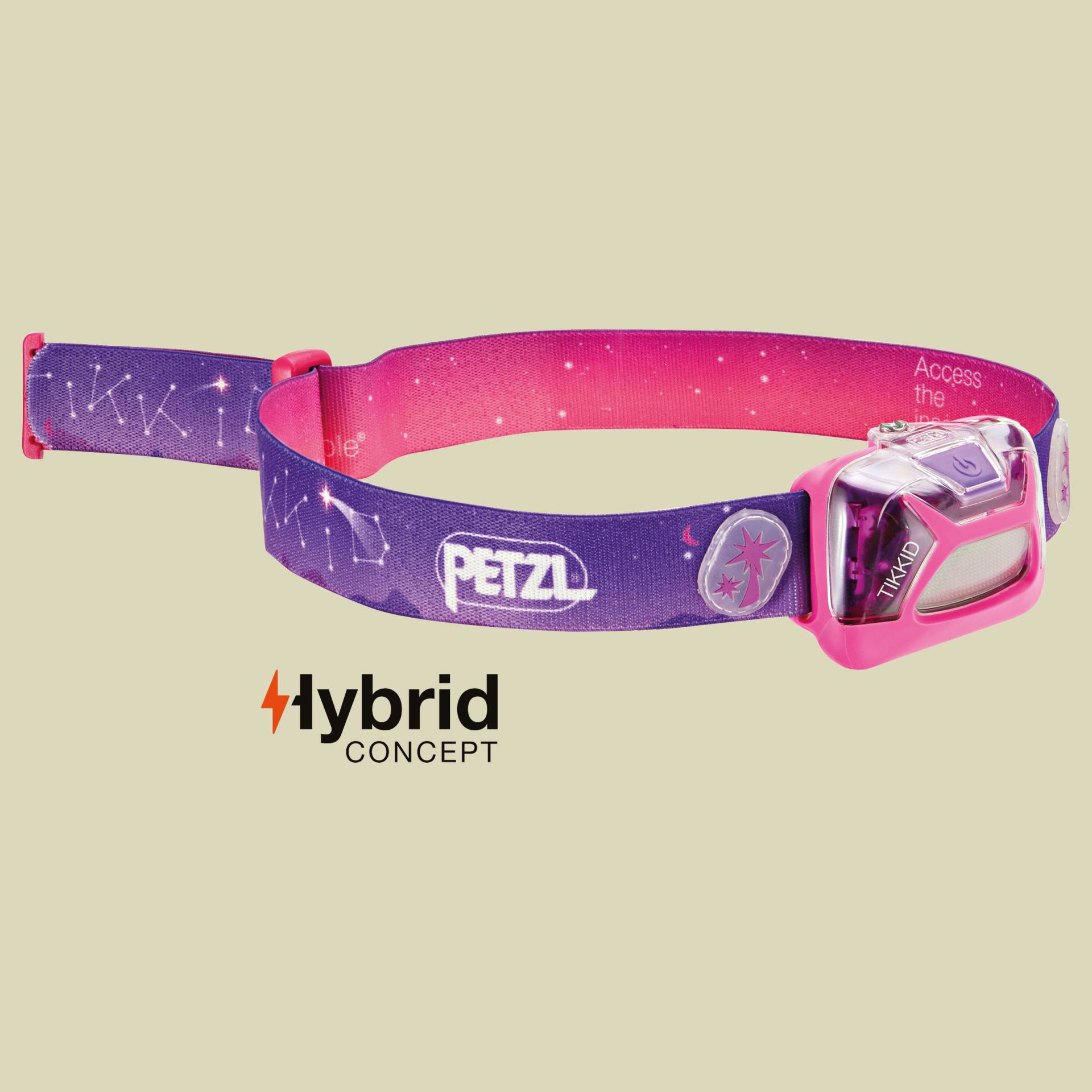 Tikkid Größe one size Farbe pink von Petzl