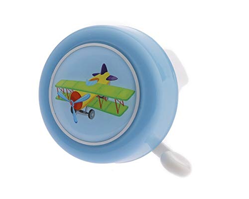 PexKids Unisex-Youth Fahrradklingel Flugzeug, Blau, 1 PexKids Unisex-Youth Fahrradklingel Flugzeug, Blau, 1 von PexKids