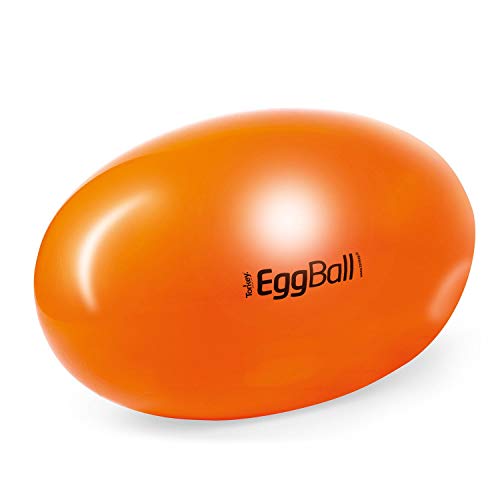 Original PEZZI Eggball Standard 55 cm orange Sitzball Gymnastikball Pezziball von PEZZI